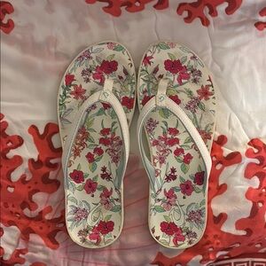 Floral Olukai Women's Flip Flops